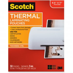 Scotch TP585450 Thermal Laminating Pouches