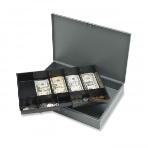 Sparco 15500 Cash Box with Tray
