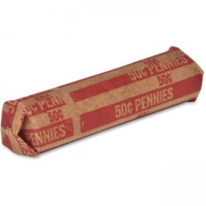 Sparco TCW01 Flat $.50 Pennies Coin Wrapper