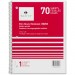 Sparco 83253 Quality Wirebound 1-Subject Notebook