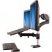 StarTech.com ARMUNONB Single-Monitor Arm - Laptop Stand - One-Touch Height Adjustment