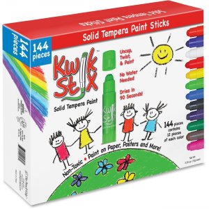 The Pencil Grip 644 Kwik Stix 144-pc Tempera Paint Sticks