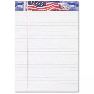 TOPS 75103 American Pride Writing Tablet