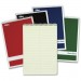 TOPS 80221 Steno Book, Gregg Rule, Greentint, Assorted Covers, 80 Sheet/Book, 4 Book/Pack