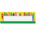 TREND 69013 Colorful Crayons Name Plates
