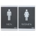 U.S. Stamp & Sign 4248 ADA Restroom Sign for Men & Women