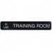 Xstamper W50 2"x13" Aluminum Changeable Wall Sign