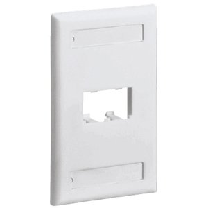 Panduit CFPL2IWY 2 Socket Mini-Com Classic Faceplate