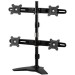 Amer Mounts AMR4SU Stand Based Quad Monitor Mount. Up to 24", 17.6lb monitors
