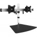 SIIG CE-MT2011-S1 Easy-Adjust Dual Monitor Desk Stand - 13" to 27"