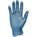 Safety Zone GVP9-LG-1-BL Powder Free Blue Vinyl Gloves