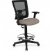 Lorell 43100008 Mesh Back Drafting Stool