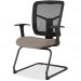 Lorell 86202008 Adjustable Arms Mesh Guest Chair