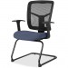 Lorell 86202010 Adjustable Arms Mesh Guest Chair
