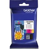 Brother LC30193PK Genuine 3 Pack Super High Yield Color Ink Cartridges