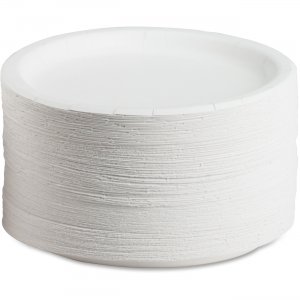 AJM CP9AJCWWH1CT Packaging Coated Paper Plates