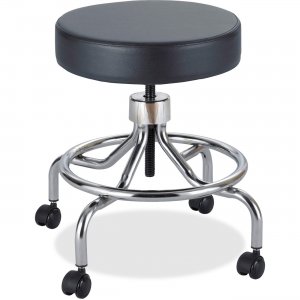 Safco 3432BL Screw Lift Lab Stool with Low Base