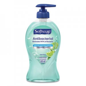 Softsoap CPC44572EA Antibacterial Hand Soap, Fresh Citrus, 11.25 oz Pump Bottle