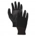 Boardwalk BWK000298 Palm Coated Cut-Resistant HPPE Glove, Salt and Pepper/Black, Size 8 (Medium), 1 Dozen