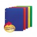 Smead SMD87939 Poly Snap-In Two-Pocket Folder, 11 x 8.5, Assorted, 10/Pack