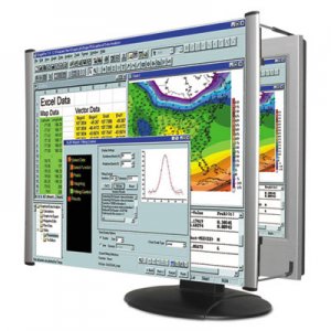 Kantek KTKMAG24WL LCD Monitor Magnifier Filter, Fits 24" Widescreen LCD, 16:9/16:10 Aspect Ratio