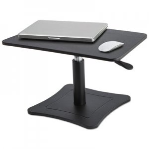 Victor VCTDC230B DC230 Adjustable Laptop Stand, 21" x 13" x 12" to 15.75", Black, Supports 20 lbs