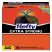 Hefty PCTE85274 Ultra Strong Tall Kitchen and Trash Bags, 30 gal, 1.1 mil, 30" x 33", Black, 74/Box