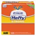 Hefty PCTE84562 Ultra Strong Scented Tall Kitchen Bags, 13gal, 0.9 Mil, White, 120/Box