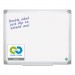 MasterVision BVCMA2100790 Earth Silver Easy Clean Dry Erase Boards, 48 x 96, White, Aluminum Frame