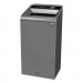 Rubbermaid Commercial RCP1961621 Configure Indoor Recycling Waste Receptacle, 23 gal, Gray, Landfill