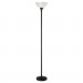 Alera ALELMPF72B Floor Lamp, 71" High, Black