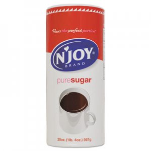 N'Joy NJO94205 Pure Sugar Cane, 20 oz Canister, 3/Pack