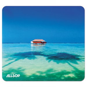 Allsop ASP31625 Naturesmart Mouse Pad, Tropical Maldives, 8 1/2 x 8 x 1/10