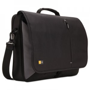 Case Logic CLG3201140 17" Laptop Messenger, 3 3/8 x 17 3/4 x 13 3/4, Black