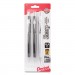 Pentel PENP205MBP3M Sharp Mechanical Pencil, 0.5 mm, HB (#2.5), Black Lead, Assorted Barrel Colors, 3/Pack