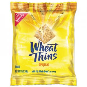Nabisco CDB00798 Wheat Thins Crackers, Original, 1.75 oz Bag, 72/Carton