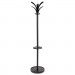 Alba ABAPMBRION Brio Coat Stand, 13.75w x 13.75d x 66.25h, Black