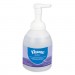 Kleenex KCC45826CT Reveal Ultra Moisturizing Foam Hand Sanitizer, 18 oz Bottle, Clear, 4/Carton