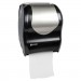 San Jamar SJMT1370BKSS Tear-N-Dry Touchless Roll Towel Dispenser, 16.75 x 10 x 12.5, Black/Silver