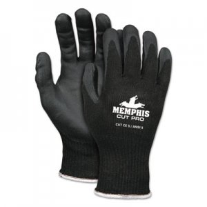 MCR CRW92720NFXL Cut Pro 92720NF Gloves, X-Large, Black, HPPE/Nitrile Foam
