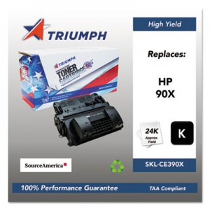 Triumph SKLCE390X 751000NSH1222 Remanufactured CE390X (90X) High-Yield Toner, Black