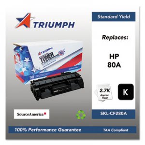 Triumph SKLCF280A 751000NSH1318 Remanufactured CF280A (80A) Toner, Black
