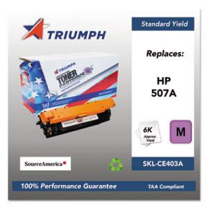 Triumph SKLCE403A 751000NSH1282 Remanufactured CE403A (507A) Toner, Magenta