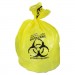 Heritage HERA6043PY Healthcare Biohazard Can Liners, 20-30 gal, 1.3mil, 30 x 43, Yellow, 200/CT