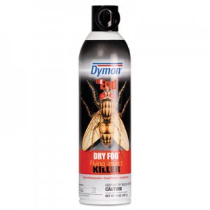 Dymon ITW45120 The End. Dry Fog Flying Insect Killer, 14oz, Can, 12/Carton
