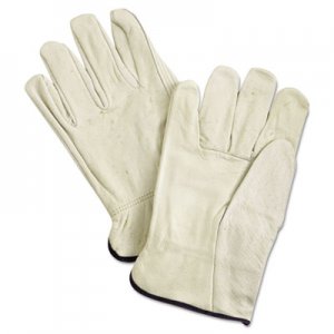 MCR MPG3400XL Unlined Pigskin Driver Gloves, Cream, X-Large, 12 Pair
