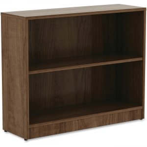 Lorell 99780 Walnut Laminate Bookcase