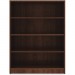 Lorell 99786 Walnut Laminate Bookcase