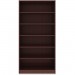 Lorell 99790 Mahogany Laminate Bookcase