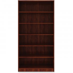 Lorell 99791 Cherry Laminate Bookcase